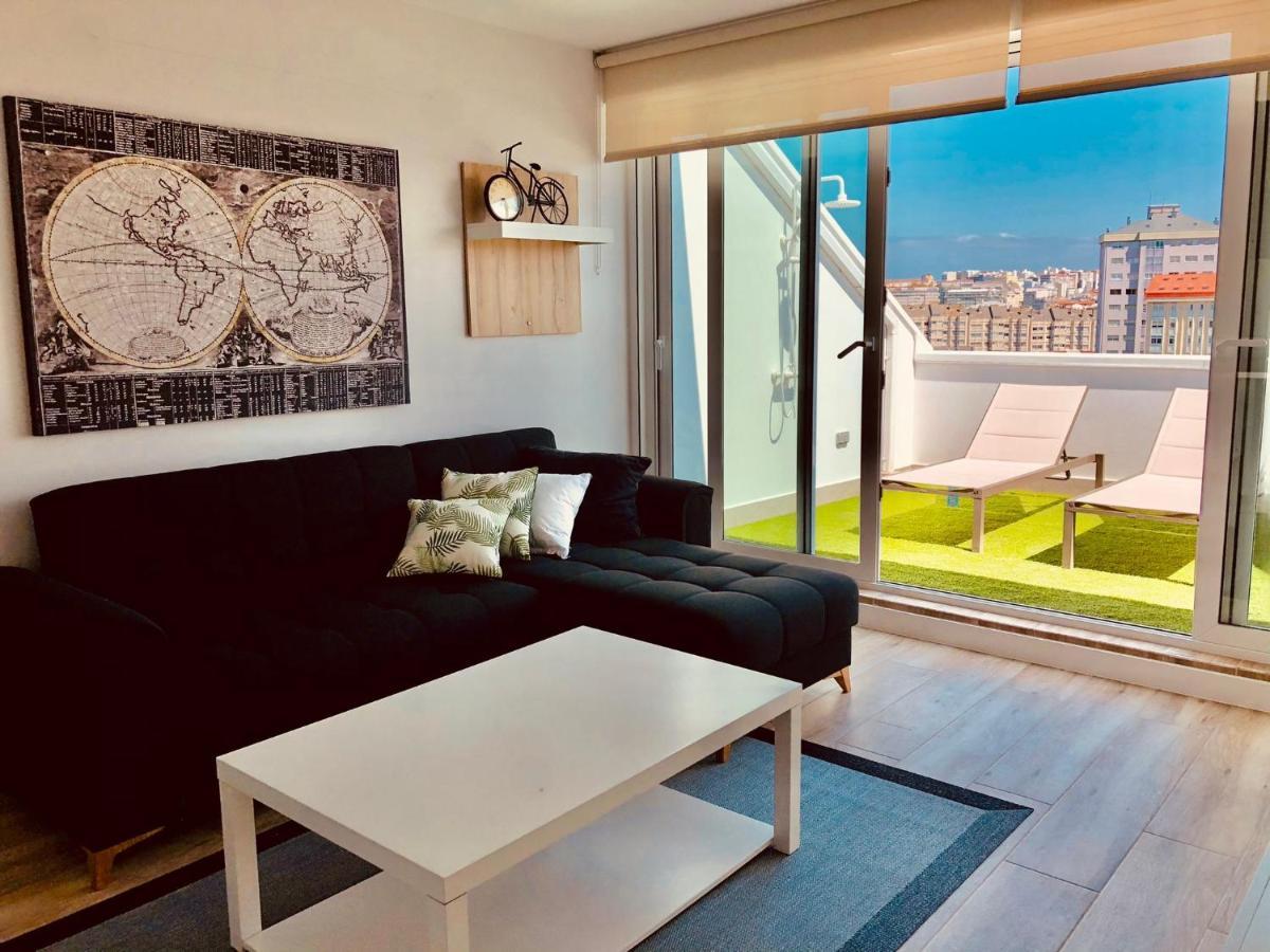 Atico Estacion Apartment A Coruna Exterior photo